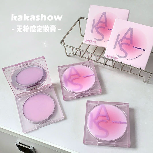 Kakashow Powder-free Makeup Cream Makeup Waterproof Sweat-proof Makeup Control Soft Focus Powder Cake