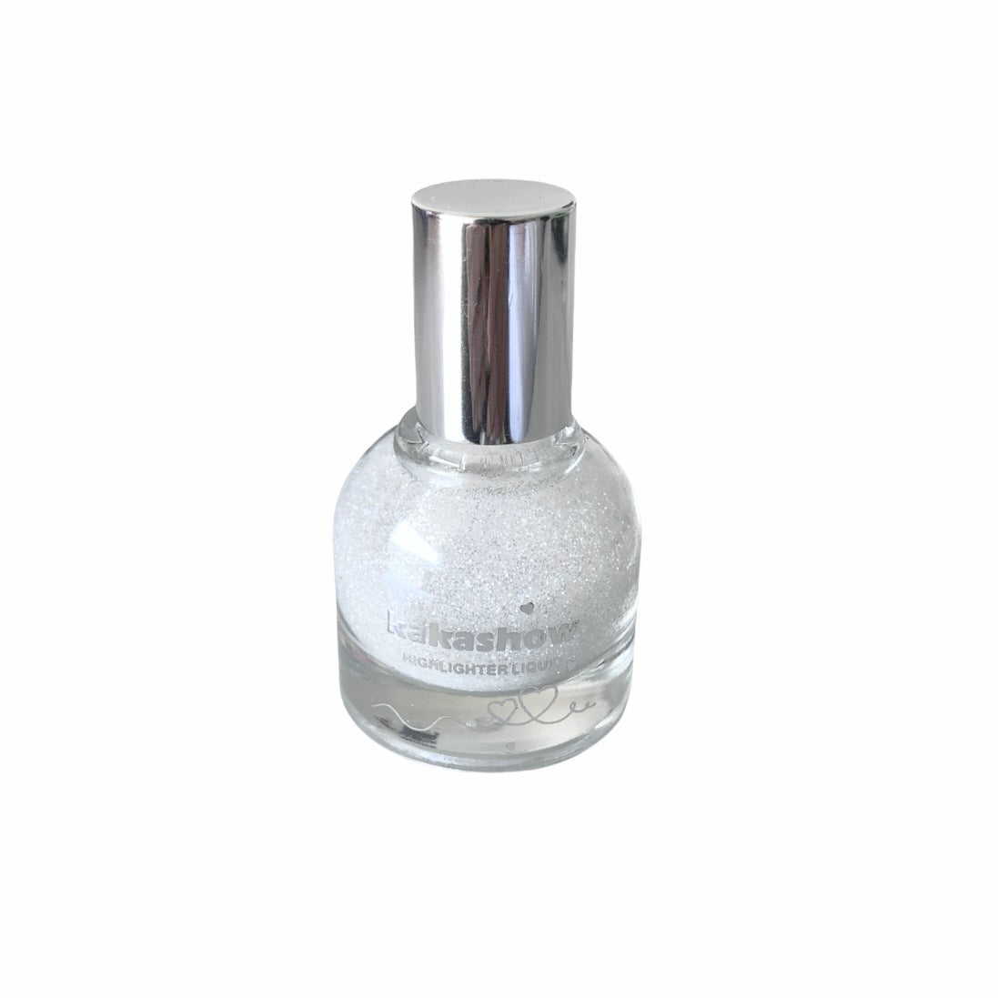 Kakashow Rolling Ball High-Gloss Liquid Eyeshadow With Sparkling Diamonds, Beauty Liquid Highlighter For Face And Collarbone