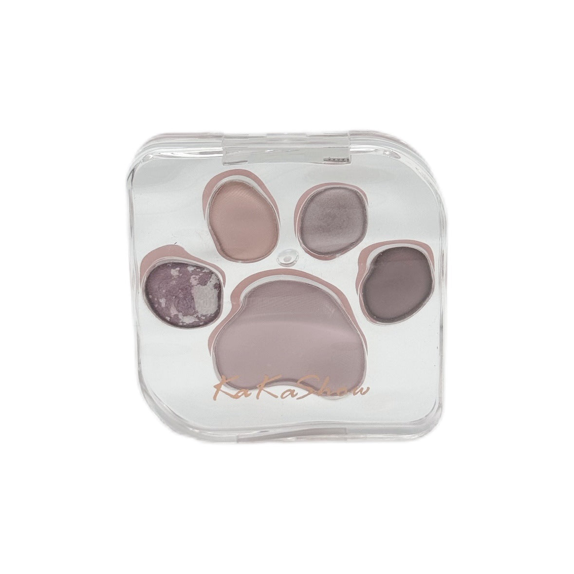 Kakashow Cat's Claw Eye Shadow Plate Pearlescent Matte Powder Fine Korean Color Lying Silkworm Blush One Plate Novice